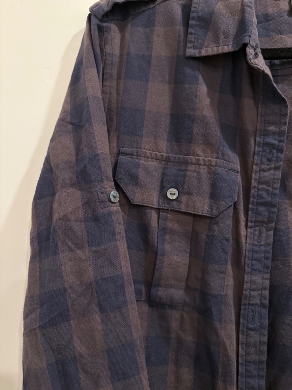 Tommy Hilfiger Women’s Plaid Flannel Shirt (Size S) - Picture 4 of 7